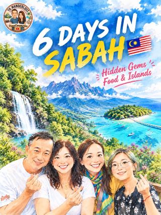 我們探索了沙巴京那巴魯山以外的地區🇲🇾 | 6天探索隱藏的寶藏、美食和島嶼🏝️