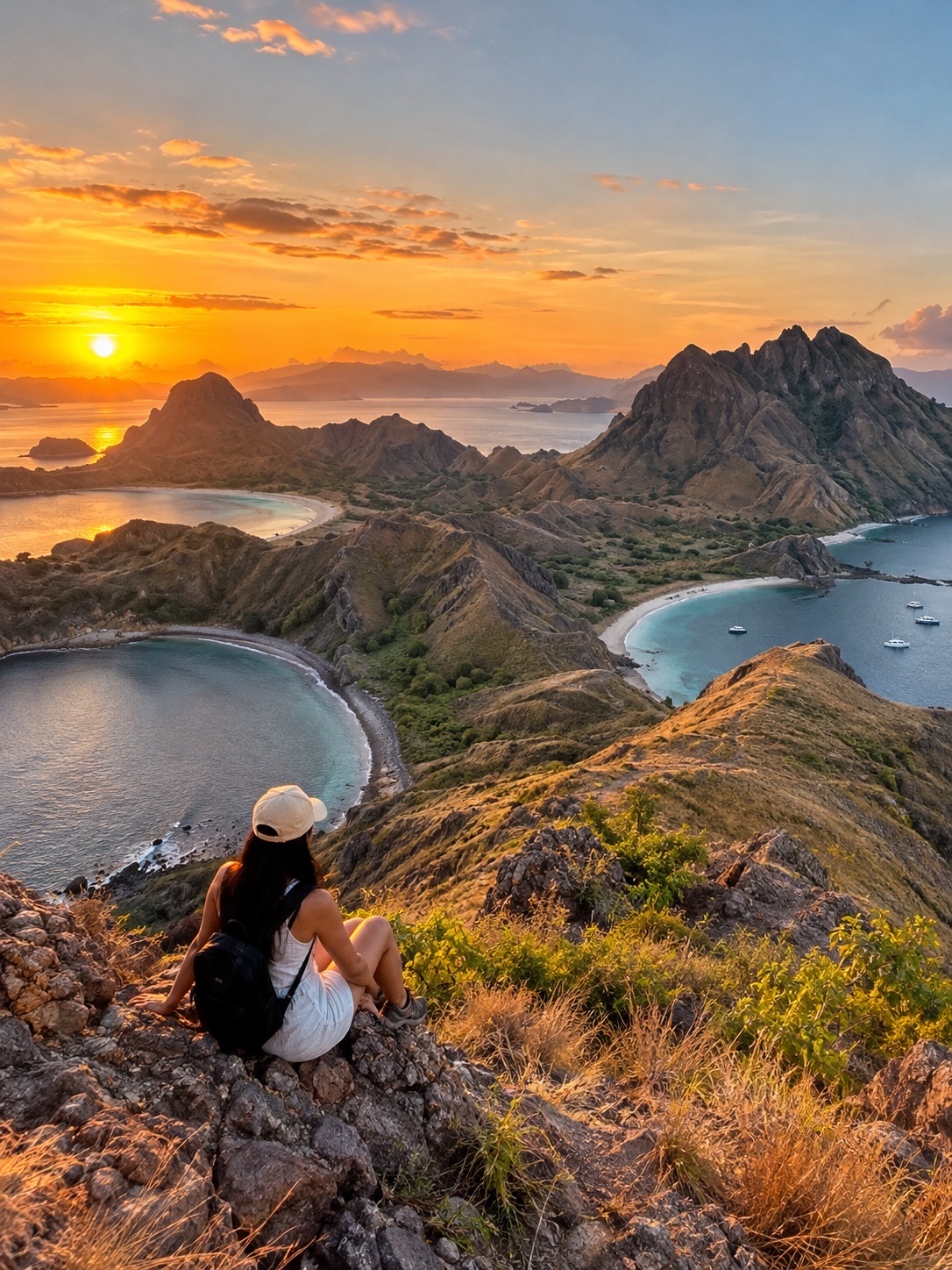 🌴 Padar Island, Indonesia: World-class views! 🇮🇩