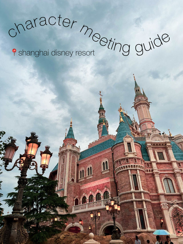 Shanghai Disney Resort Character Meeting Guide! 