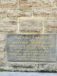 Perth mint ( Birth of gold bar 😋😋)