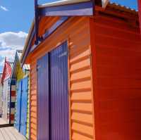 [墨爾本景點] Brighton Beach Bathing Boxes 彩虹小屋