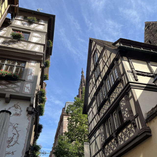 A morning in Strasbourg, Bon voyage!