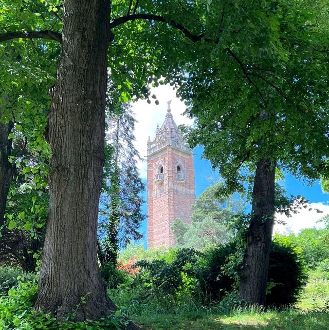從高處俯瞰的魔幻Bristol⭐️Cabot Tower的壯麗全景🔆