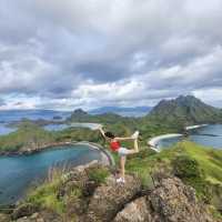 Paradise views from Padar island