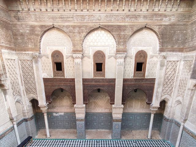 The beauty of Al-Attarine Madrasa 🇲🇦