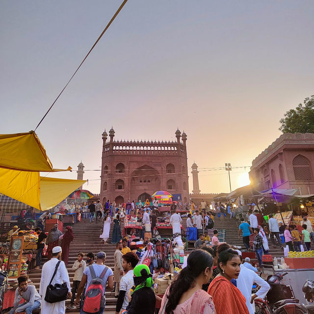 great mosque of Old Delhi Jama masjid