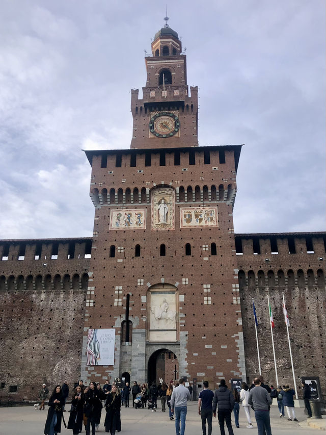 Feeling Cultured at Sforza Castle