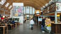 Riga Central Market from airship hangars becomes to market!