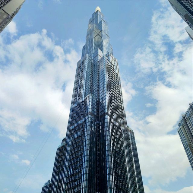 Climbing on top of Landmark 81 🇻🇳