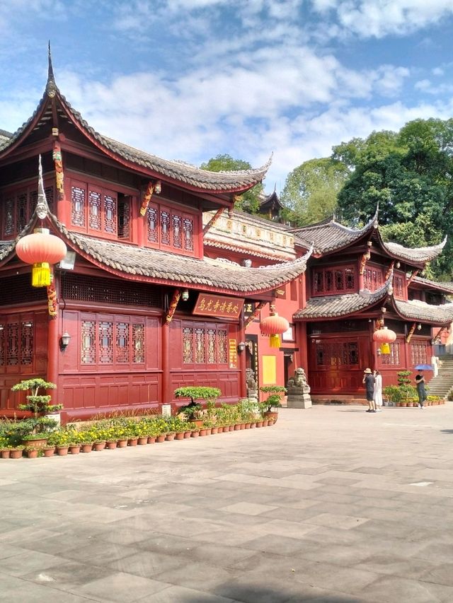 Oriental Buddha Capital park in Chengdu 