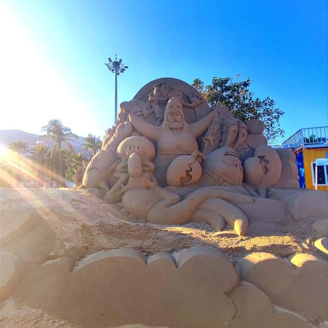 Sand Sculpture-Free Beach Dameisha Shenzhen 