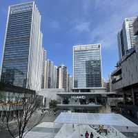 A beautiful modern mall in Shenzhen 