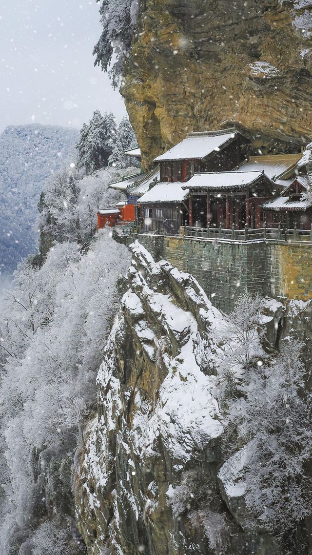 來武當山赴一場冰雪之旅吧！