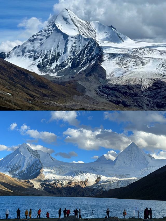 西藏冬季可以看雪山冰川美景的一座神山