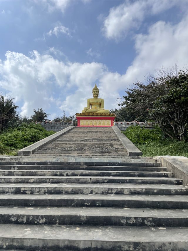 一個處於海邊的寺廟，在文昌，不要門票