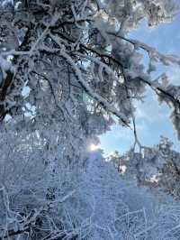 大雪將至九宮山的雪景萬萬不能錯過