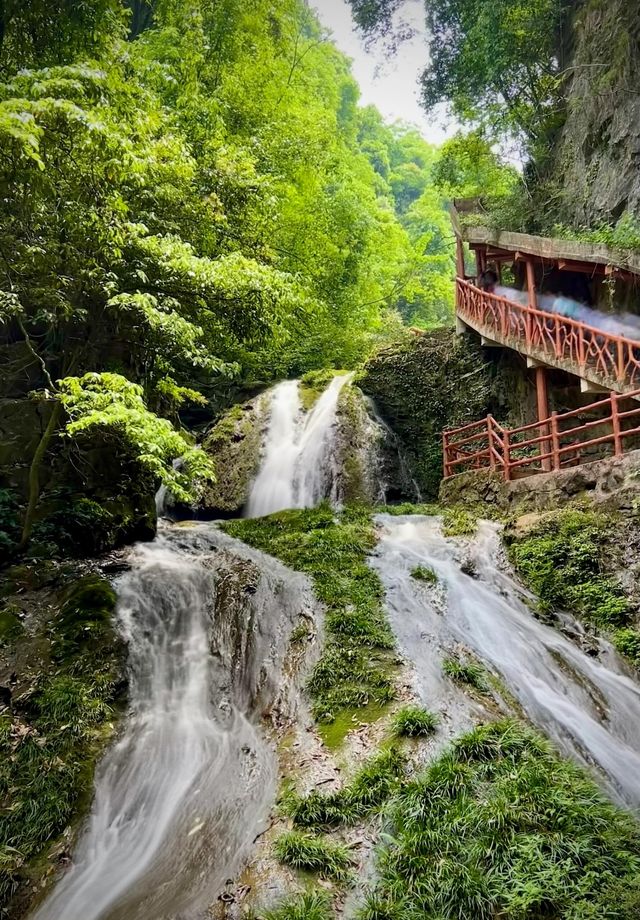 宜昌冷門寶藏打卡地：三峽九鳳谷，一個有很多瀑布的地方