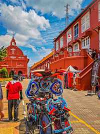 This is the Dutch Red House in Malaysia♥️🤩