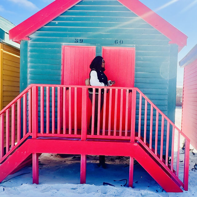 Muizenberg Beach Beach 🏖️ Huts 