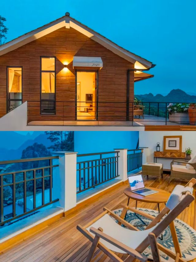 刷爆朋友圈，翻山越嶺也要住的半山民宿。