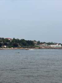 青島第二海水浴場，海邊的寶藏之地。