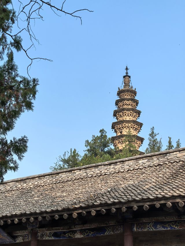 行進在濁漳河谷，與原起寺不期而遇！。