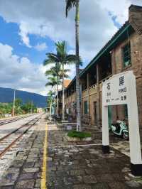 石屏滇越鐵路小火車站。