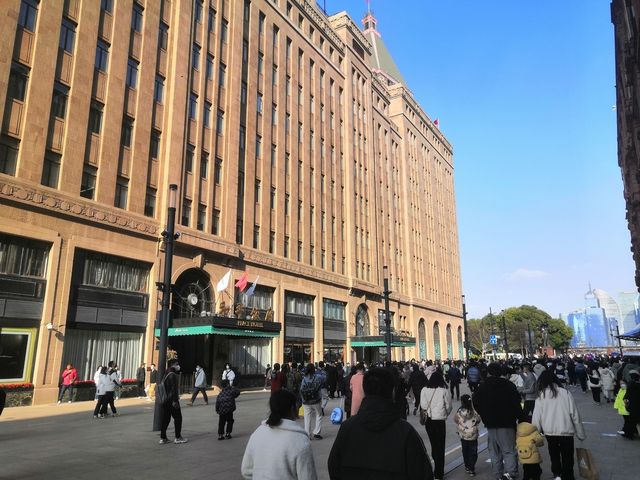 上海市南京路步行街遊覽攻略。