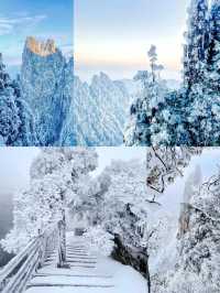 被朋友罵瘋了為了霧凇雪景去了趟郴州。