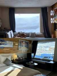 禾木  天山腳下的小木屋。