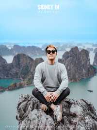 🇻🇳下龍灣顫抖登頂❗️人生封面在此🏞