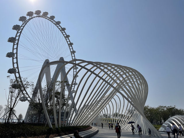 深圳前海摩天輪「灣區之光」，高空浪漫等你體驗🎡