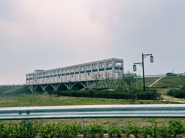 廣東省佛山市一處水庫：蘆苞水閘，適合觀光旅遊、度假休閒等！