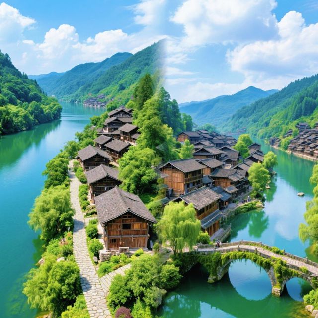 烏江寨! "風來自很遠的地方 去看看又何妨"