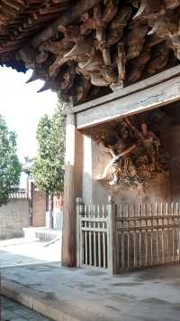 長治一座金構就把我拉進神話世界