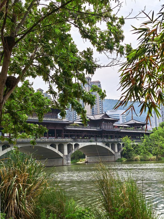 棲鳳廊橋遊玩攻略：隱於鬧市的山水畫境！！