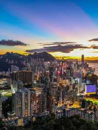 璀璨寶馬山，維港夜色入畫來