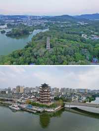 住惠州最高酒店，俯瞰城景與惠州西湖