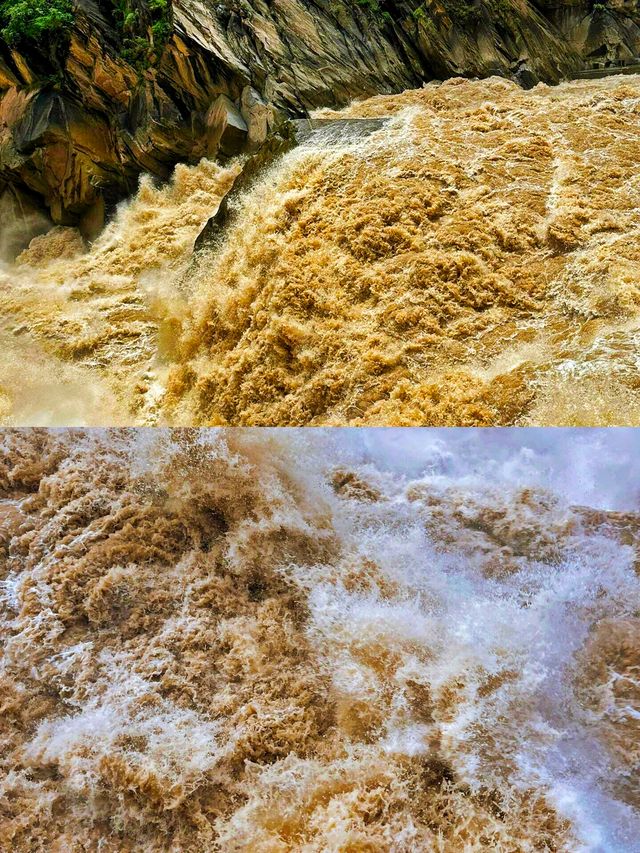 波濤洶湧嘅浪潮睇到人心驚膽戰