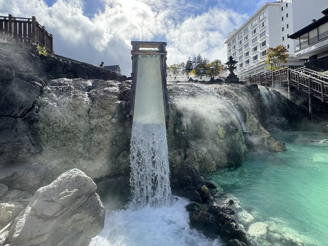 日本第一名泉草津溫泉｜泡湯一次滿足♨️