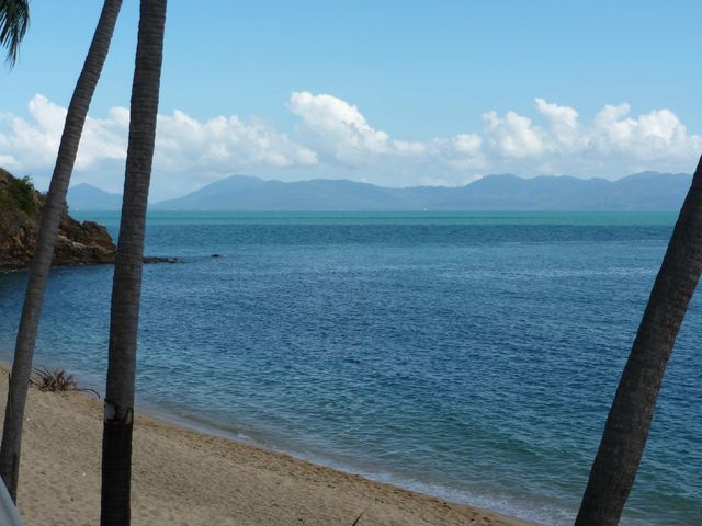 蘇梅島品尼高，沙灘上的愜意時光