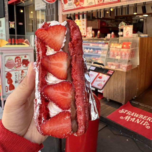 救命！大阪心齋橋這家草莓甜點店直接封神🍓