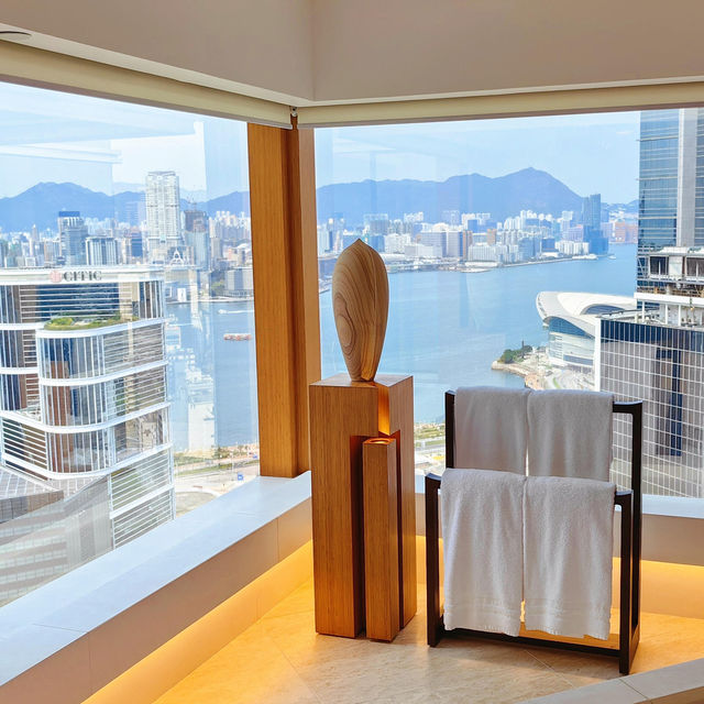 🇭🇰香港頂級海景酒店天花板！奕居讓人一眼心動✨