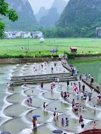 崇左明仕田園：山水畫卷裡的清涼水天堂