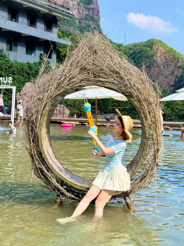 將夏天浸入山泉中！河南玩水天花板