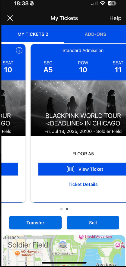 Got my daughter tickets to the BlackPink concert in Chicago. Hoping she has the time of her life!