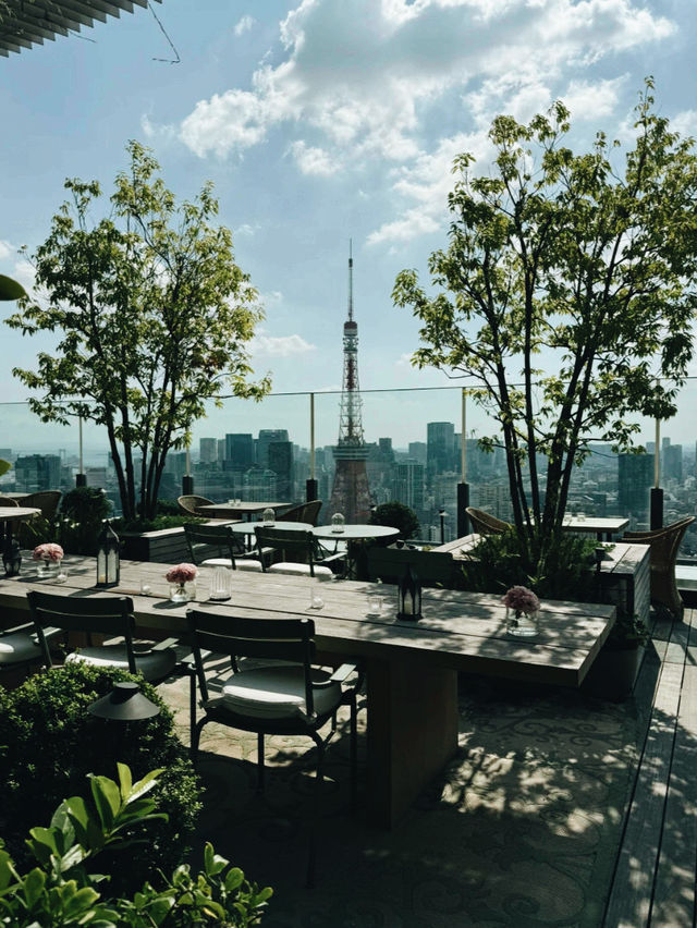 東京絕景咖啡廳！虎之門艾迪遜Terrace Garden隱世綠洲體驗】**  