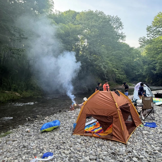 【東京避暑秘地！秋川溪谷玩水BBQ勁過吹冷氣！】