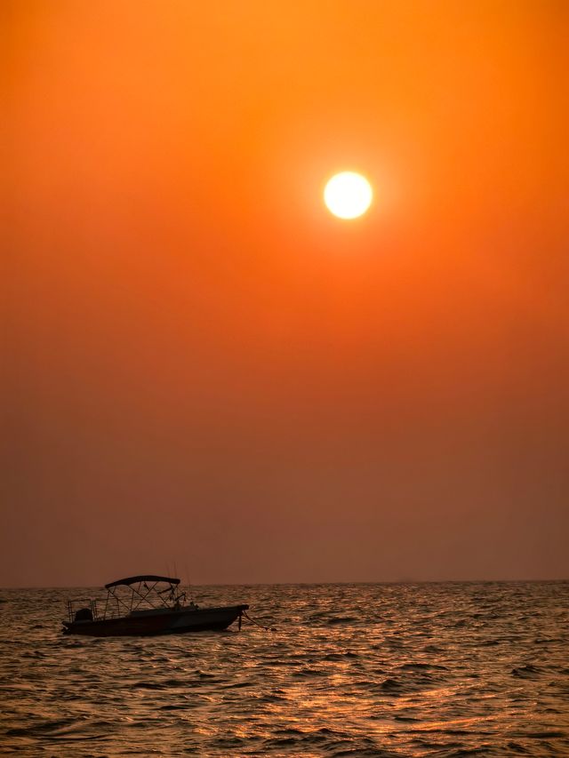 北海絕美日落觀賞地!石螺口海灘的晚霞浪漫哭了 北海絕美日落觀賞地!石螺口海灘的晚霞浪漫哭了