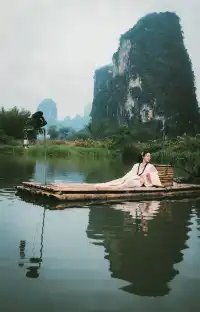 闖入廣西的明仕田園漁舟唱晚太治癒了